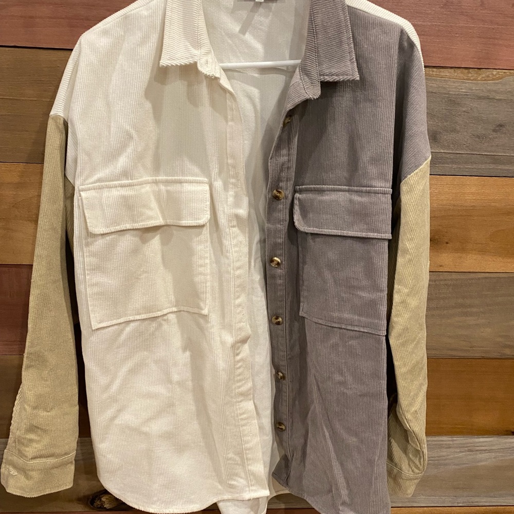 ACOA-S Corduroy Shacket